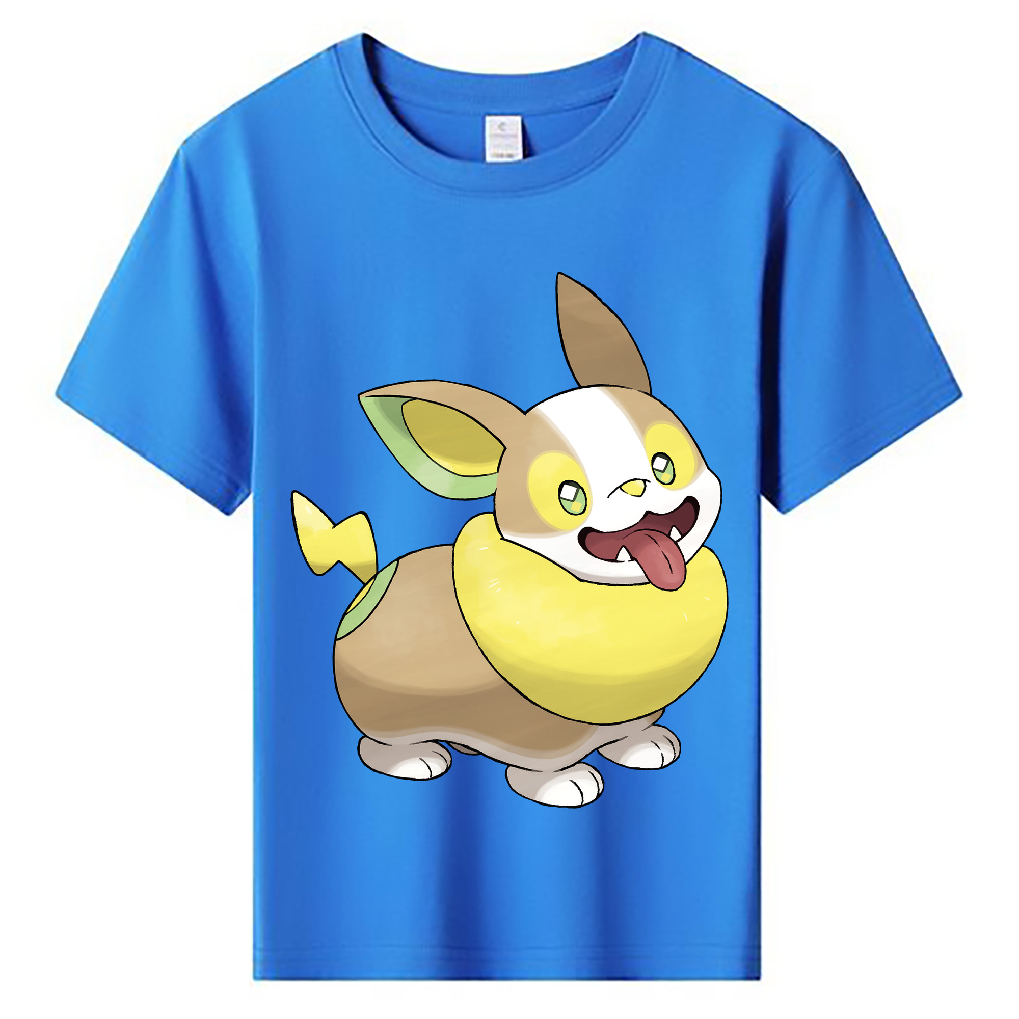（画像用） ポケットモンスター Pokémon 綿100％キッズTシャツ（フロントプリント）